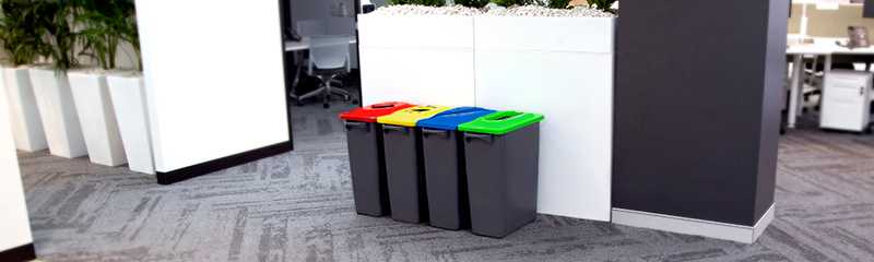 coloured bin lids