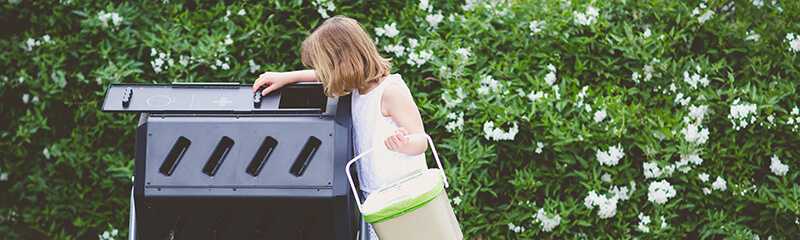 outdoor composting unit