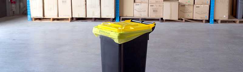 Compostable liners for wheelie bins