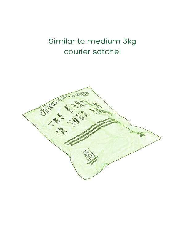 Compost-A-Pak Courier Satchels